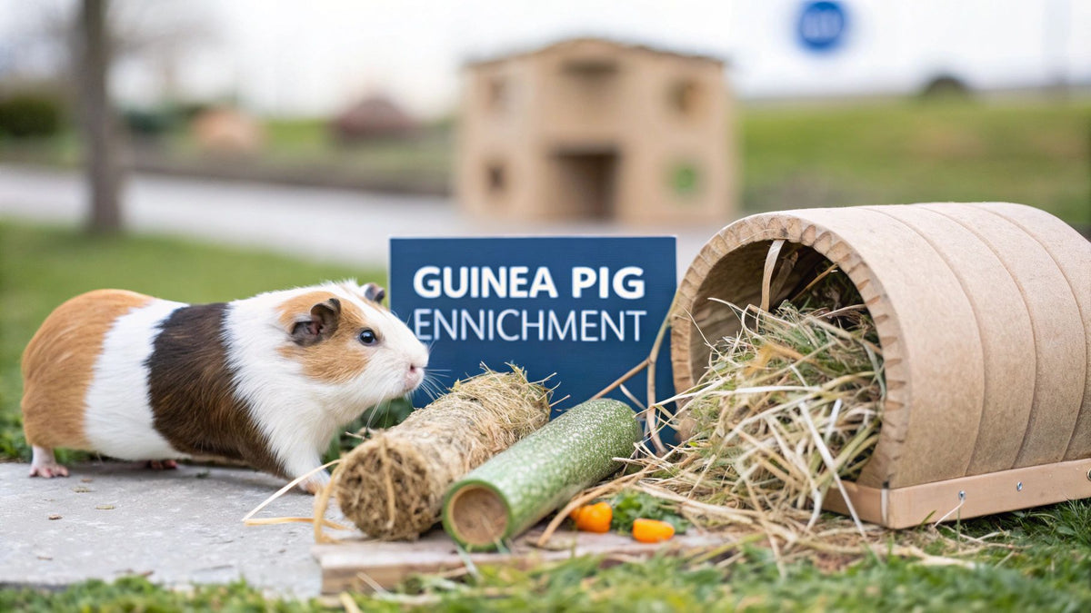 Picture of Your Guide to Guinea Pig Enrichment– The Hay Experts