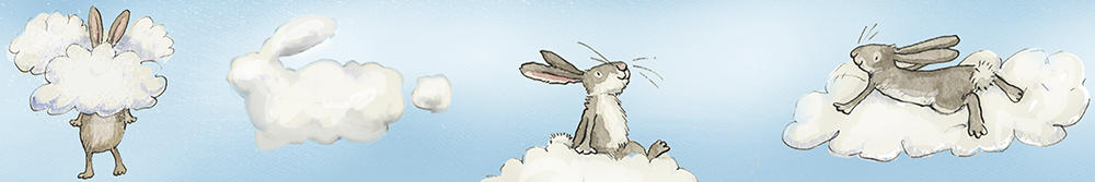 Cloud Bunnies Washi Tape