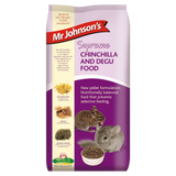 Mr Johnson's Supreme Chinchilla & Degu Food | Nutritious & Wholesome. High fibre