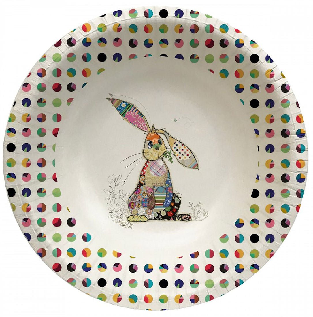 Binky Bunny Party Bowls (Biodegradable) 8 Pack