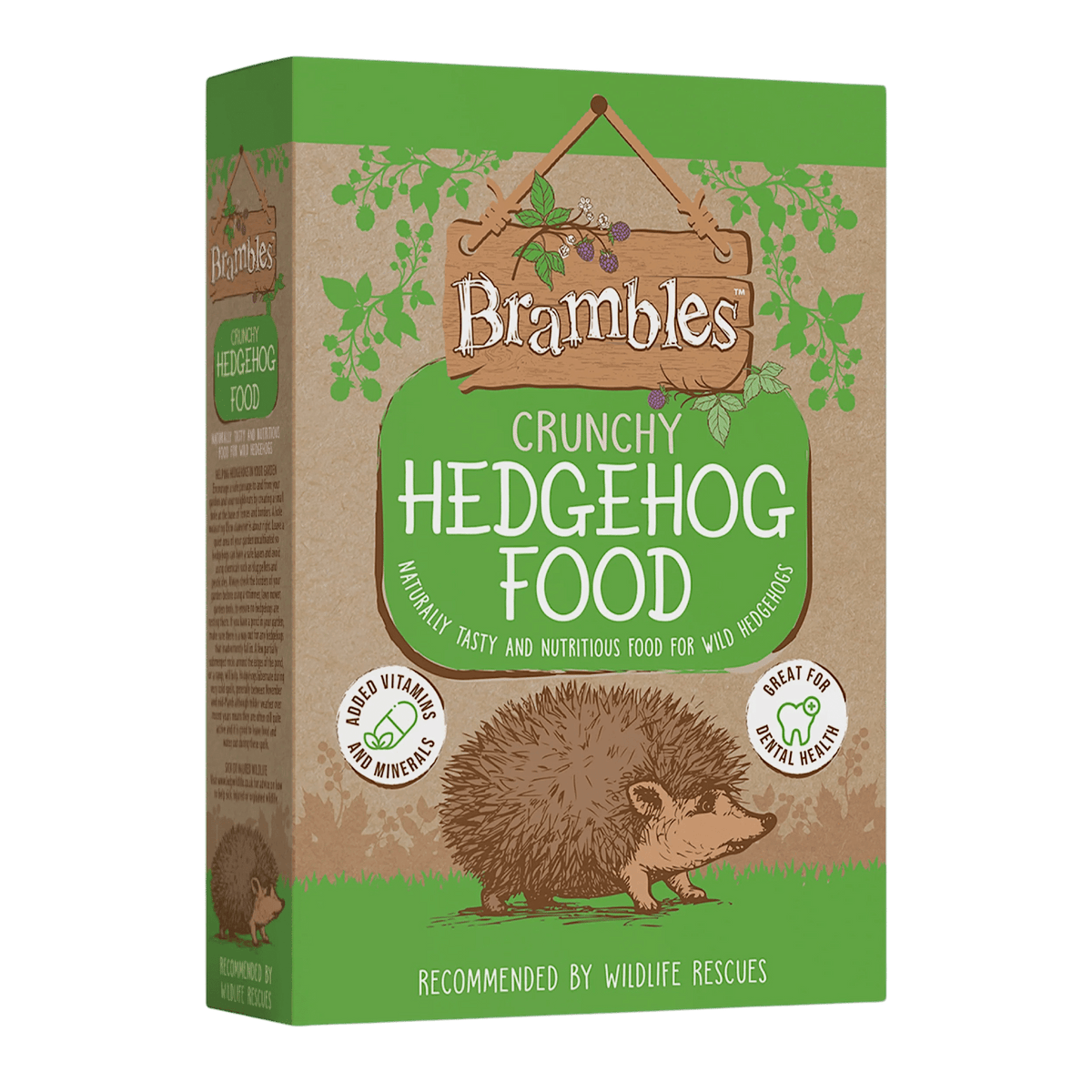 Brambles Crunchy Hedgehog Food | Specially formulated for wild hedgehogs