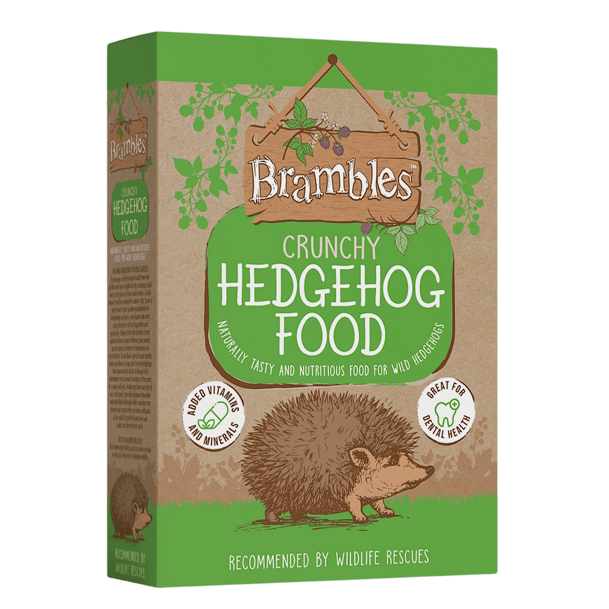 Brambles Crunchy Hedgehog Food | Specially formulated for wild hedgehogs