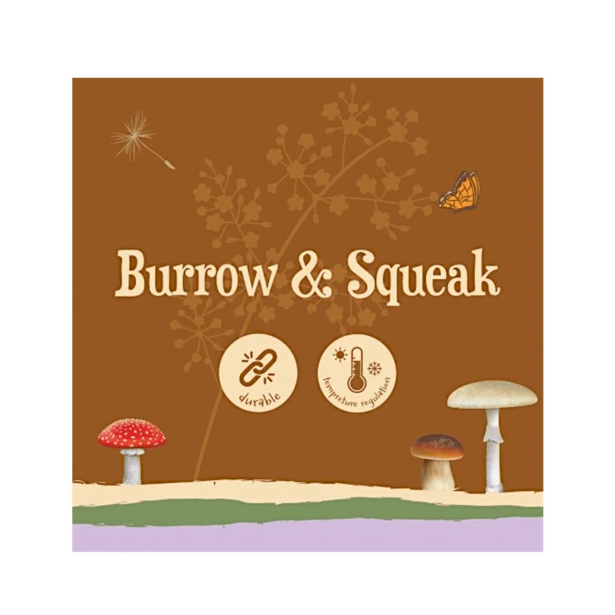 Ancol Burrow & Squeak Acorn Hide for hamsters & other small furries
