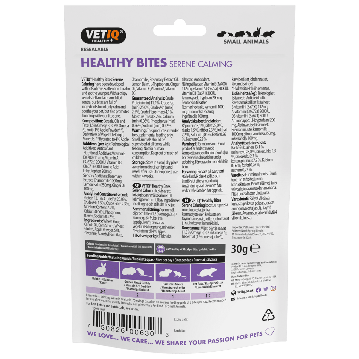 Calming Healthy Bites (VetIQ)