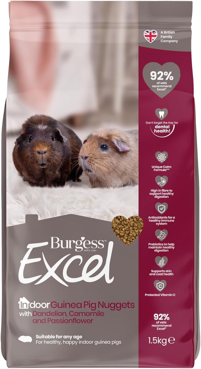 Excel Indoor Guinea Pig Food - 1.5kg