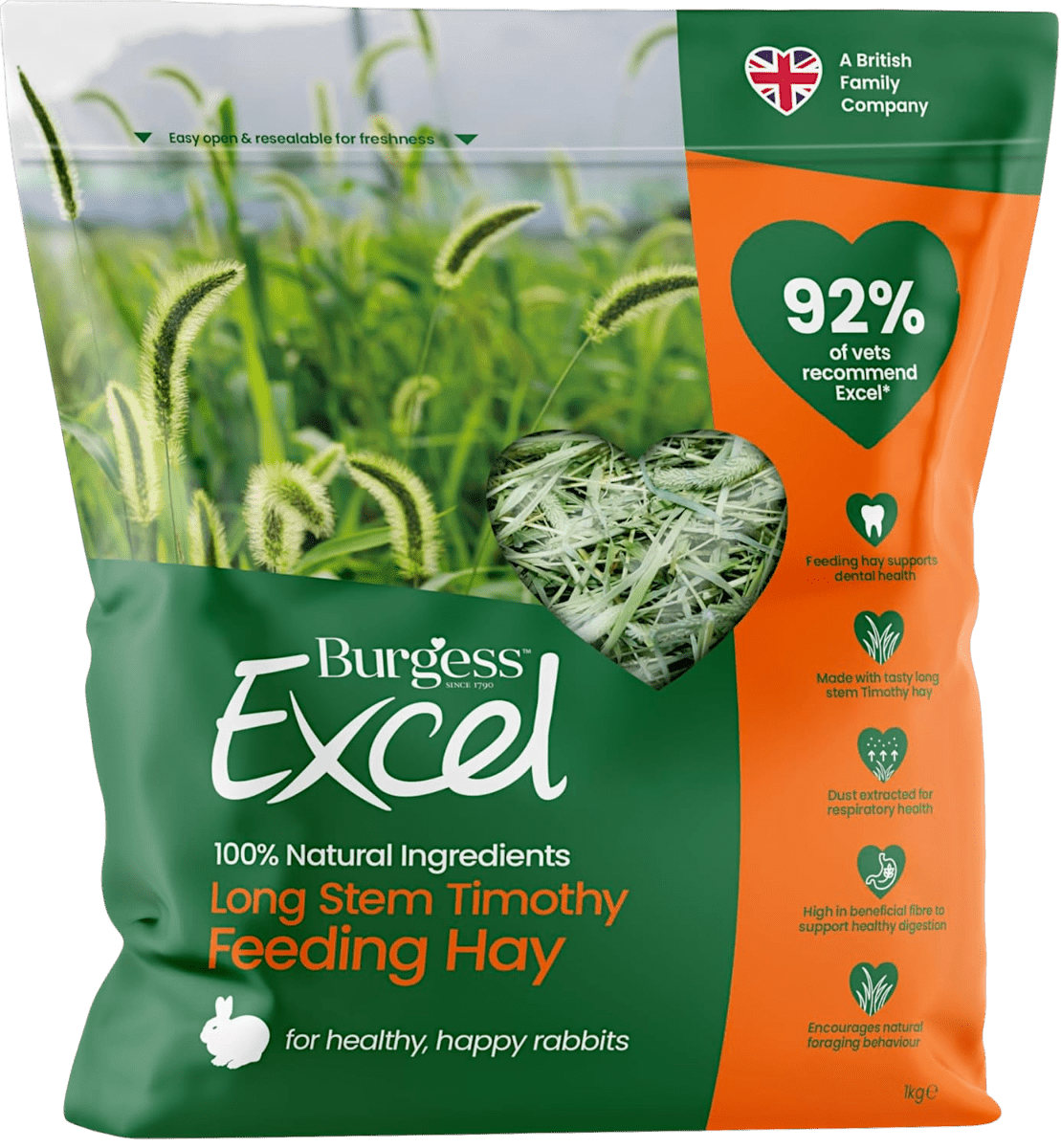 Burgess Excel Long Stem Timothy Feeding Hay | The Hay Experts