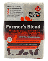 Pillow Wad Farmers Blend - a tasty mix of meadow & timothy hay with a touch of alfalfa too!