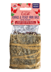 Forage and Feast Hay Mini Bale with Rosehip