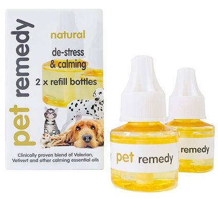 Pet Remedy Plug-In Diffuser 2 x 40ml Refill Pack