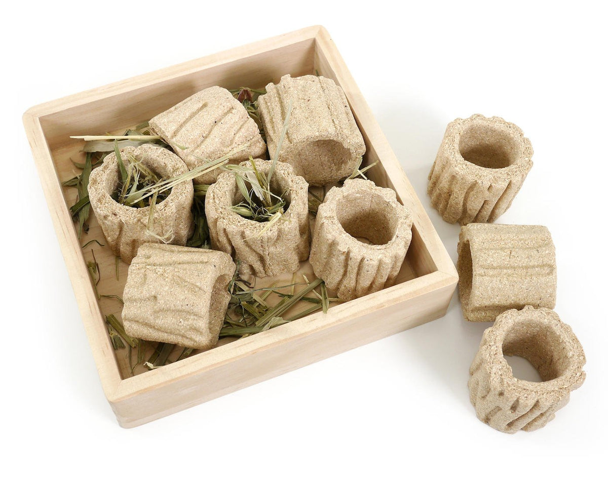 Rosewood Hide n Treat Forage Tray - environmental enrichment for rabbits & others