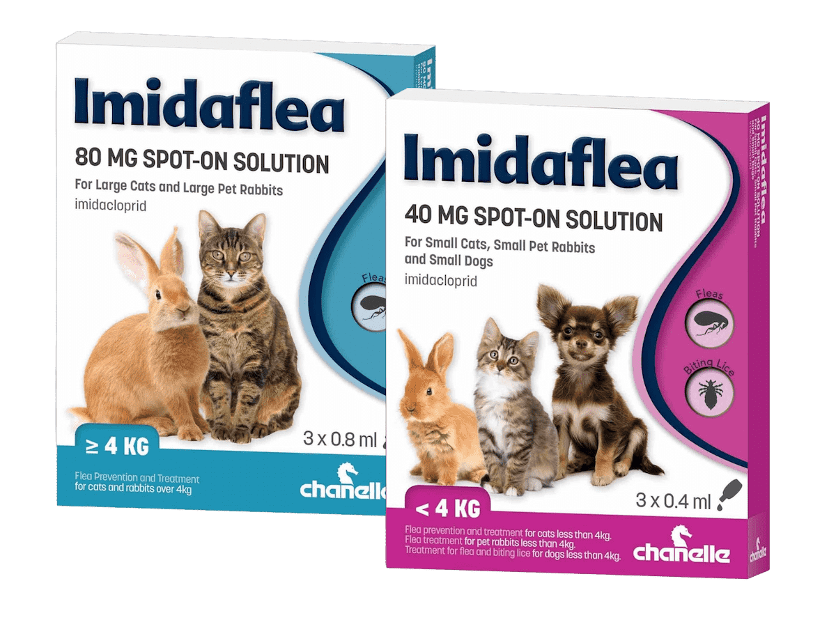 Imidaflea for rabbits, cats & dogs. Effective and safe