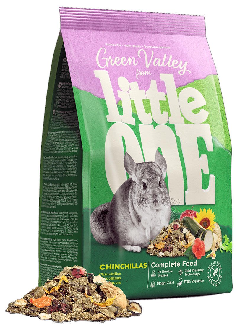 Little One Green Valley Fibre Food For Chinchillas