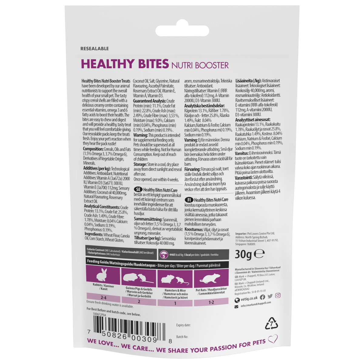 Nutri Care Healthy Bites (VetIQ)