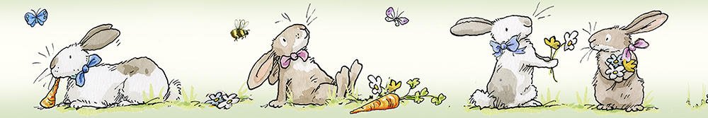 Rabbits & Ribbons Washi Tape