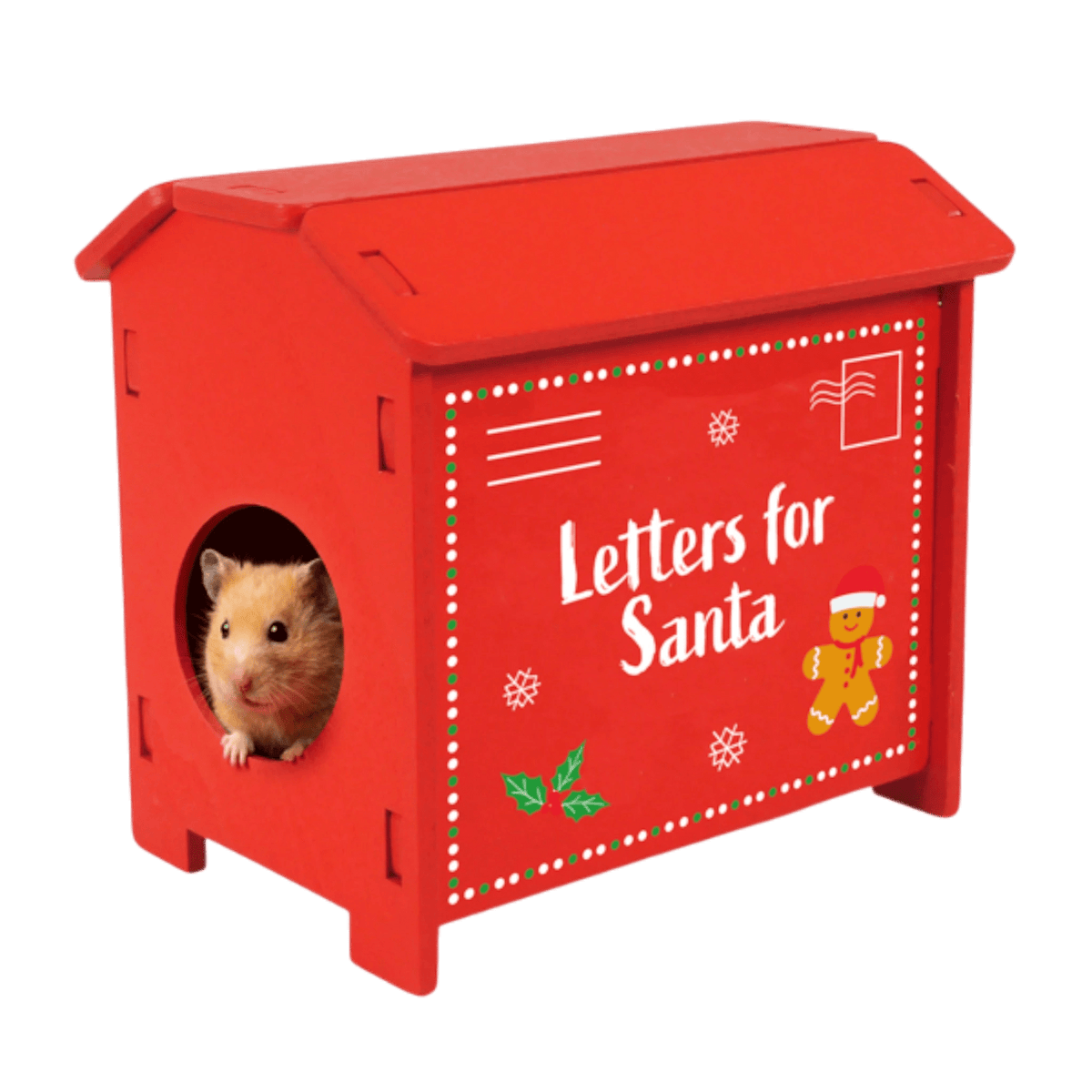 Santa's Post Box Hamster House