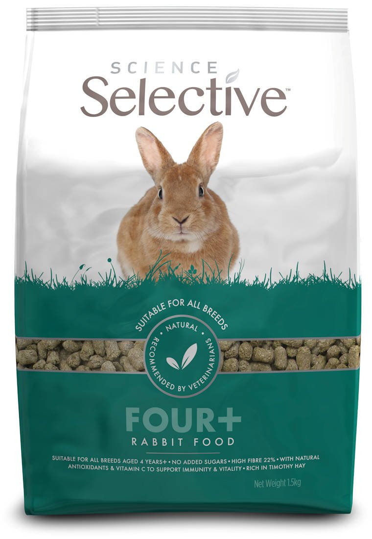 Supreme Science Selective Rabbit 4+ Food for Mature Rabbits
