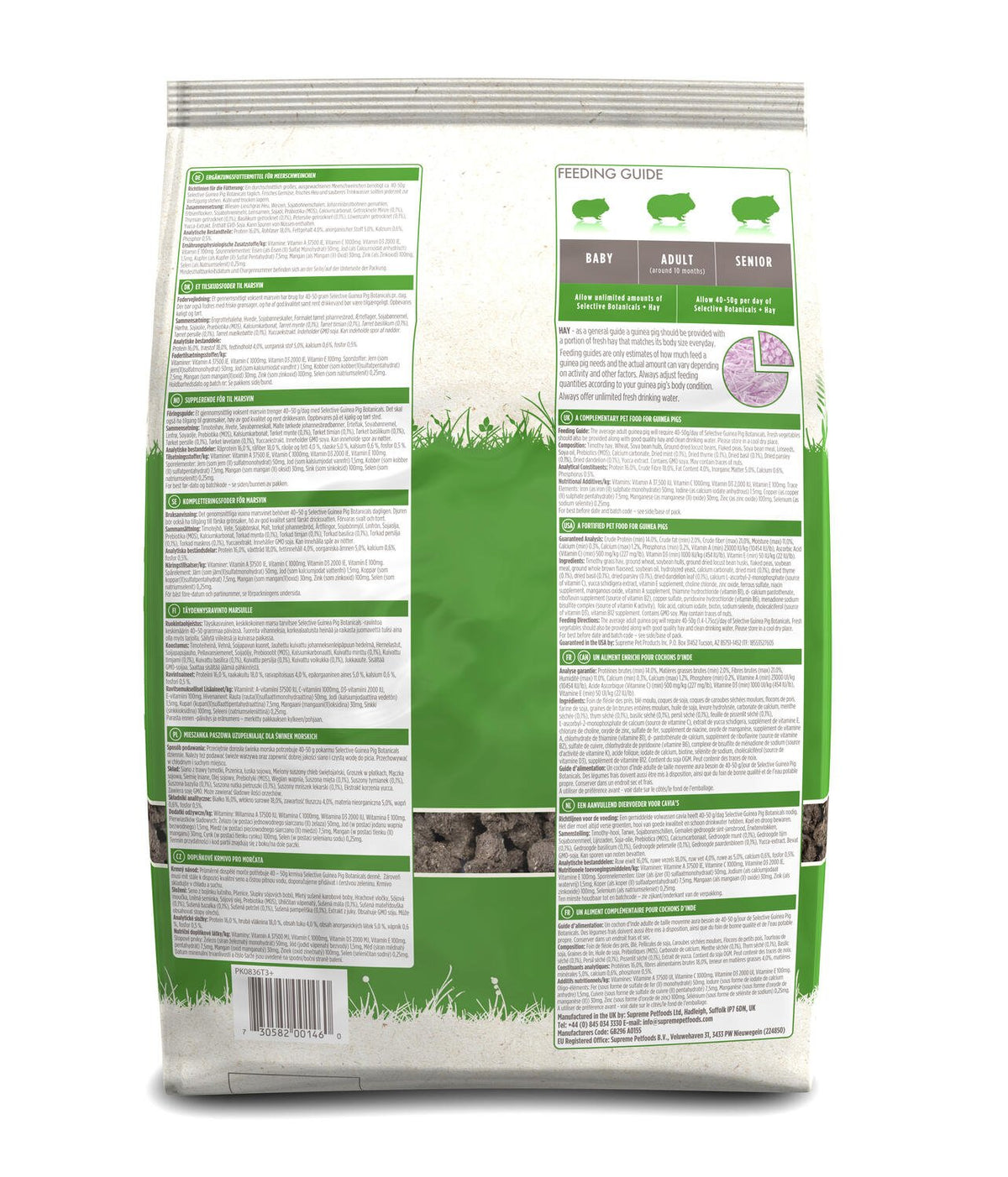 Selective Naturals Botanicals Guinea Pig Food
