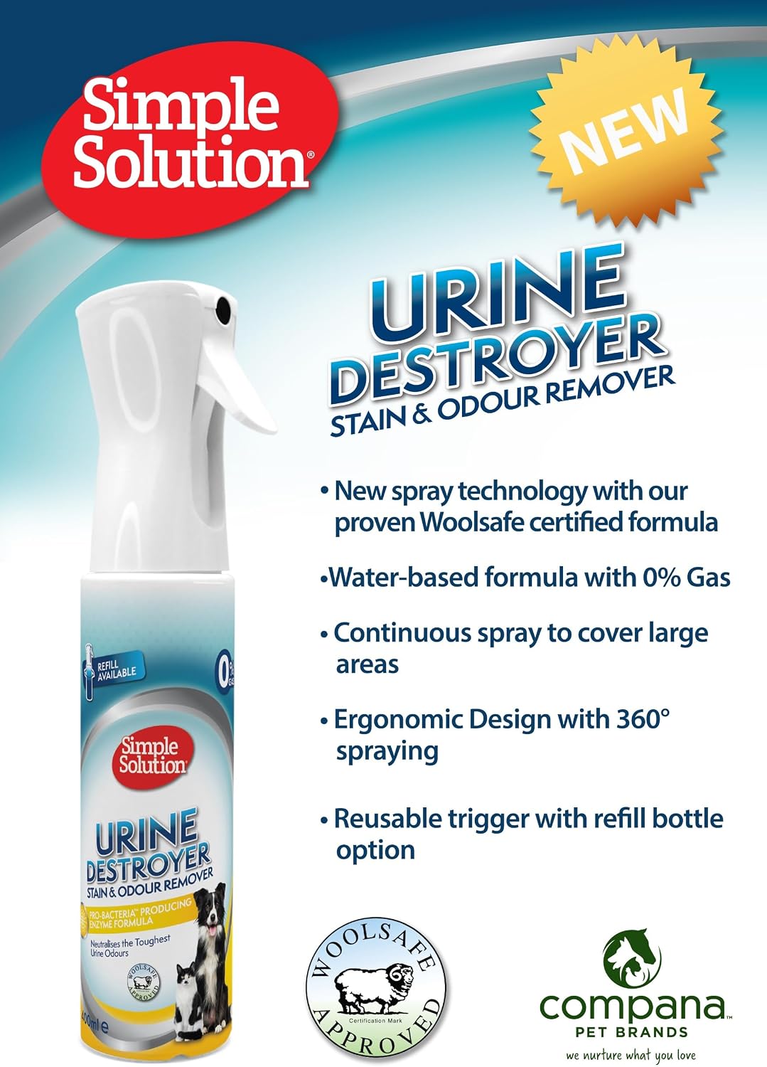 Simple Solution Urine Destroyer: Safe, effective & kind to the environment