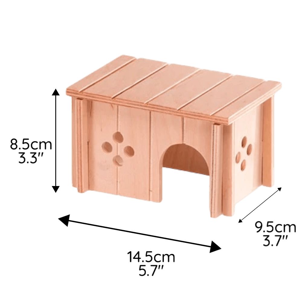 Wooden Hamster House