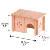 Wooden Hamster House