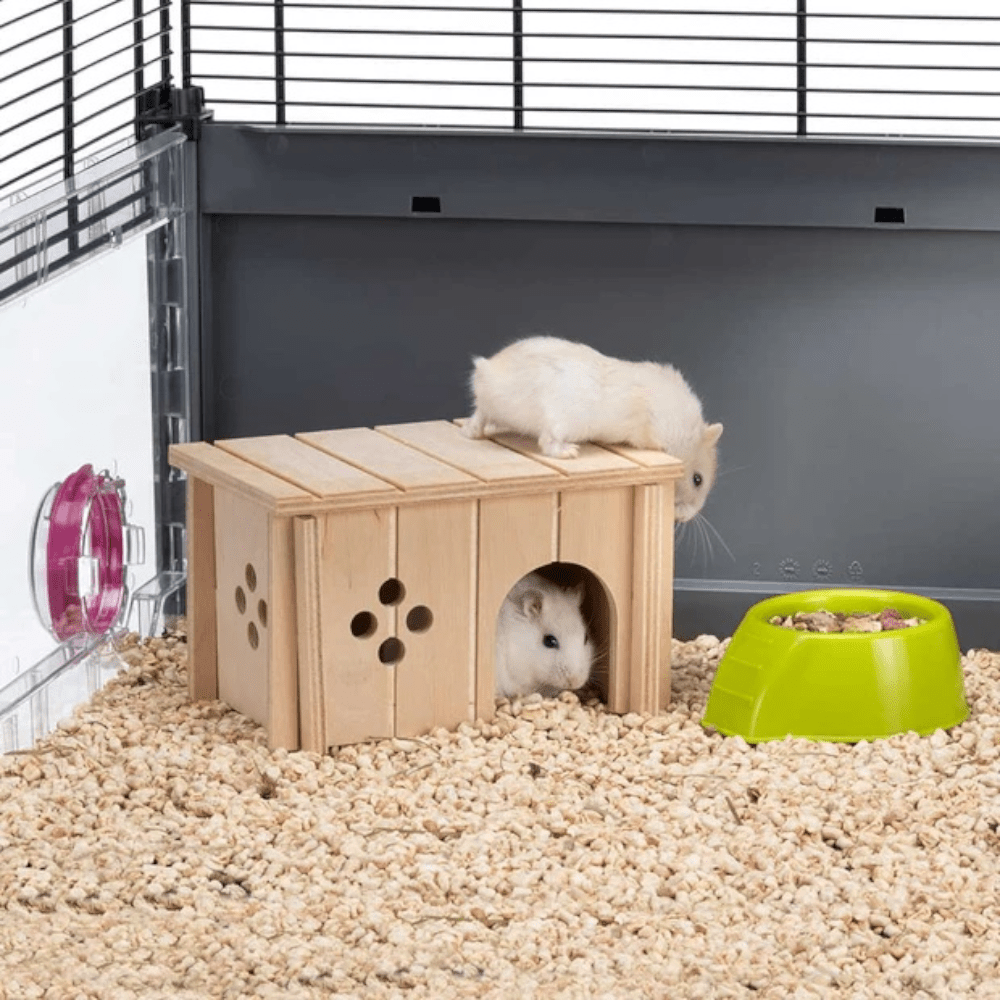 Wooden Hamster House
