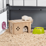 Wooden Hamster House