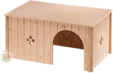 Maxi Wooden Rabbit House