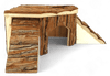 Small Animal Corner Flat Roof House With Ladders
