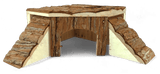 Small Animal Corner Flat Roof House With Ladders
