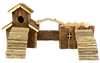 Small Animal Double House & Bridges