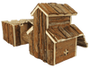 Small Animal Double House & Bridges