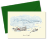 Snow Angels - Two Bad Mice Christmas Card by artist Anita Jeram. High quality greetings card, individually wrapped.