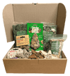 The Hay Experts Christmas Goodie Box: forage, treats & fun for rabbits & more