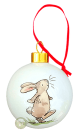 Two Bad Mice Three Rabbits Bauble by Artist Anita Jeram