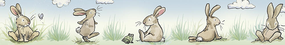 Two Bad Mice - Rabbits In The Grass Washi Tape. Design by Anita Jeram