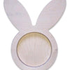 Wooden Rabbit Bowl
