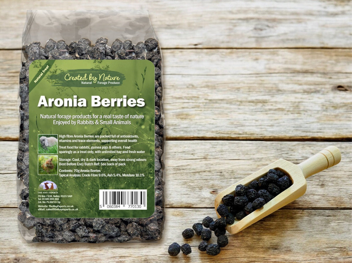 Aronia Berries - A Natural Super Food for Rabbits & Small Animals! - The Hay Experts