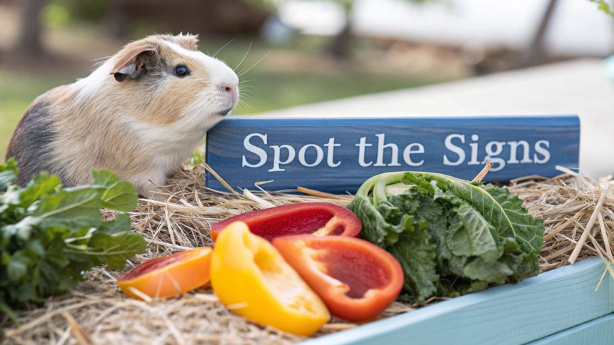 Image showcasing Spotting Guinea Pig Vitamin C Deficiency Symptoms– The Hay Experts