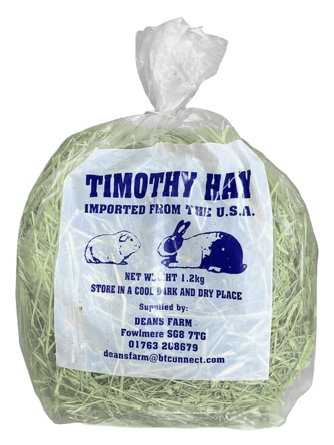 Deans American Timothy Hay: Hand Packed Quality Hay for Rabbits & Chinchillas