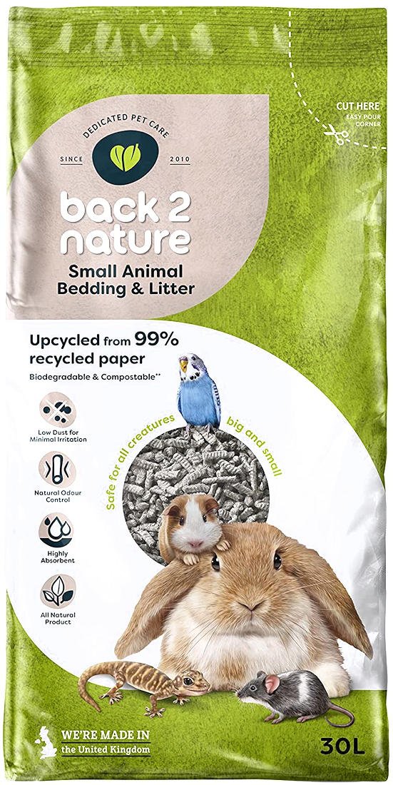 Rabbit Bedding Fresh News Recycled Paper, Original Pellet Cat