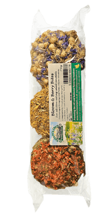 Natures Own Pets Bloom & Berry Bites - natural forage treat for rabbits & more