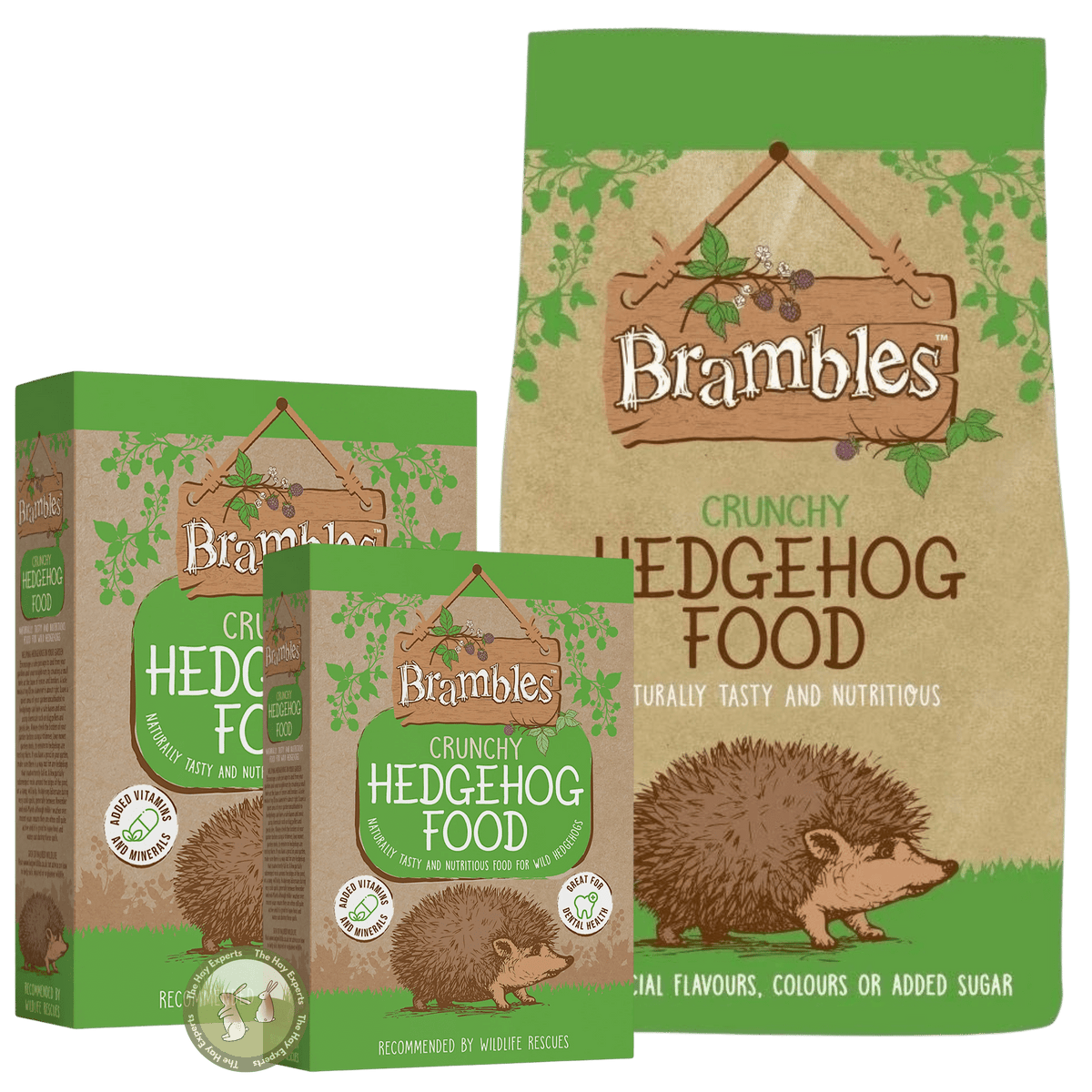 Brambles Crunchy Hedgehog Food | Specially formulated for wild hedgehogs