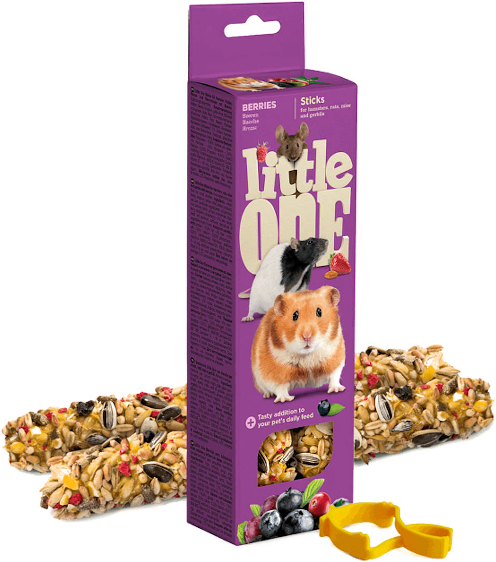 Little One Sticks for Hamsters & Others Berries The Hay Experts