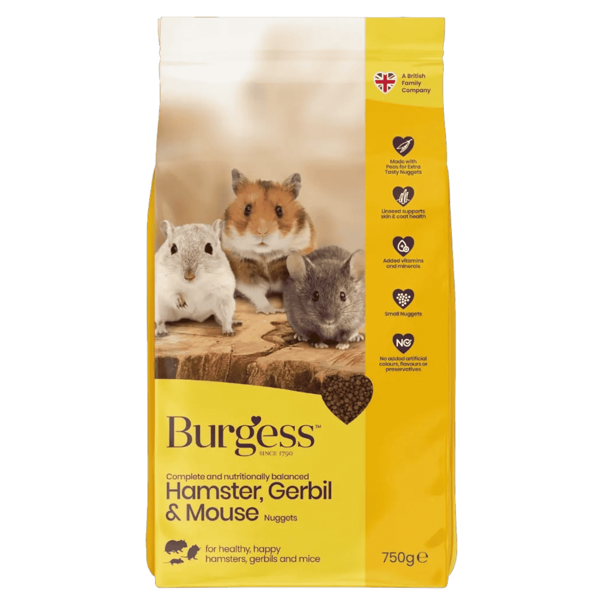 Burgess Hamster, Gerbil & Mouse Food