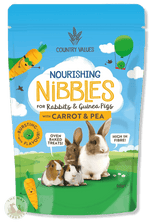 Burgess Nourishing Nibbles Carrot & Pea Treats