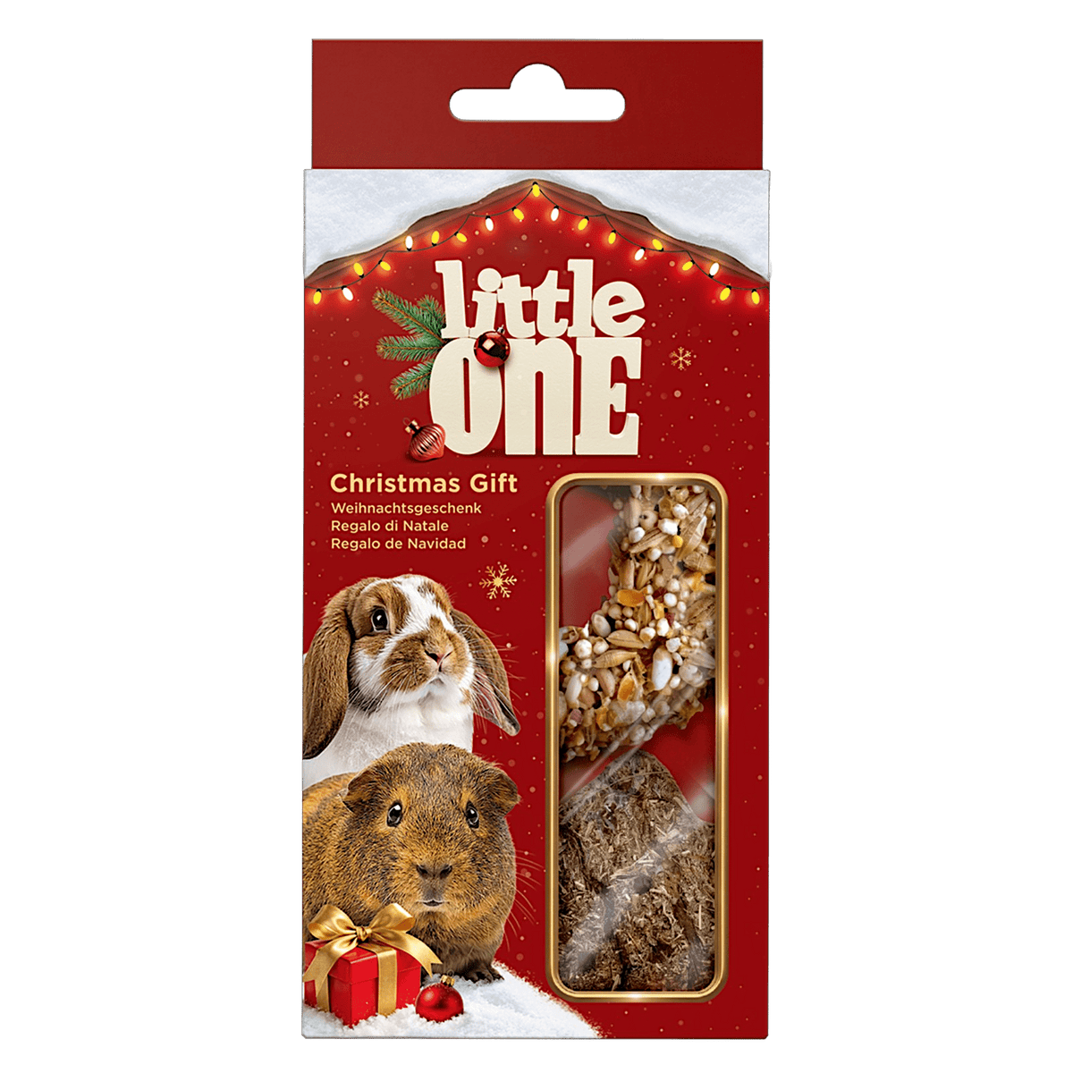 Little One Christmas Gift Set for Rabbits, Guinea Pigs, Chinchillas & Degu