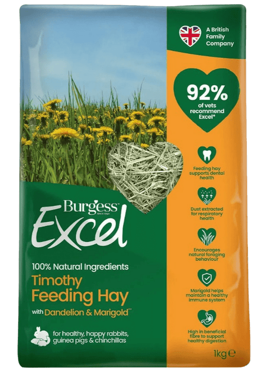 Excel Timothy Feeding Hay with Dandelion & Marigold
