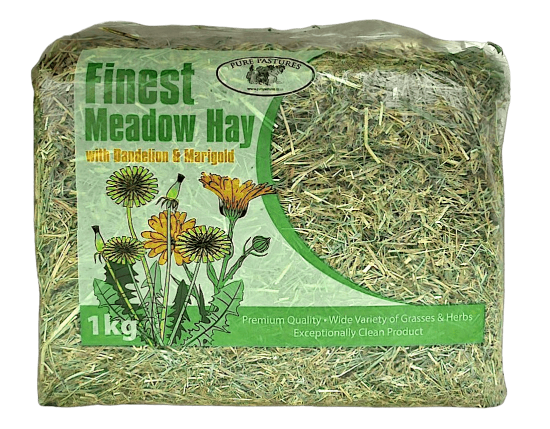 Finest Meadow Hay with Dandelion & Marigold - 1kg