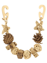 Rosewood Forest Garland | Natural Enrichment Toy for Rabbits & Guinea Pigs