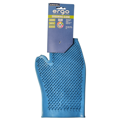 Ancol Ergo Grooming Glove | Easily remove loose fur from larger pets & furnishings